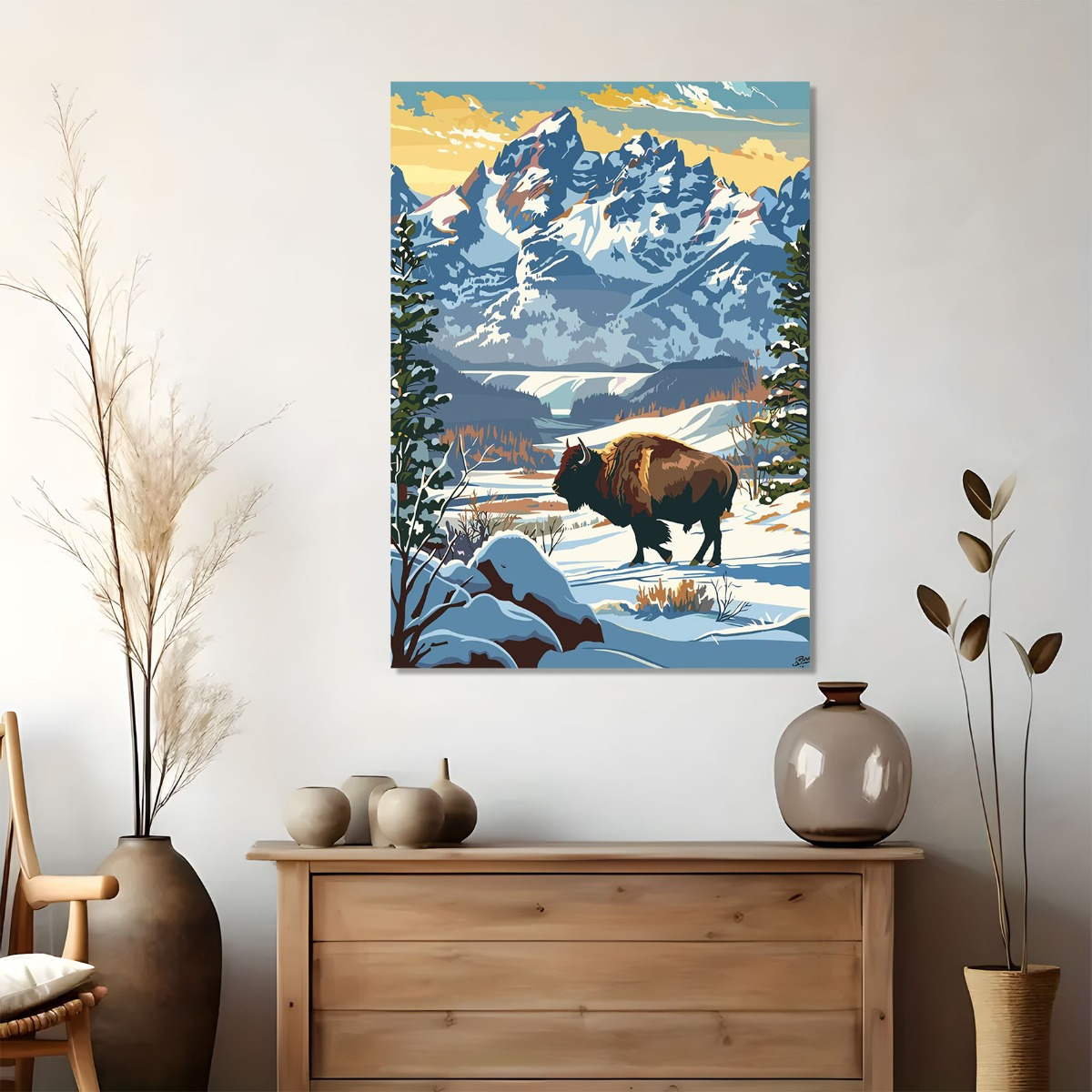 1pc FramelessCanvas Print - Bi - Canvas Wrap Ready review and price