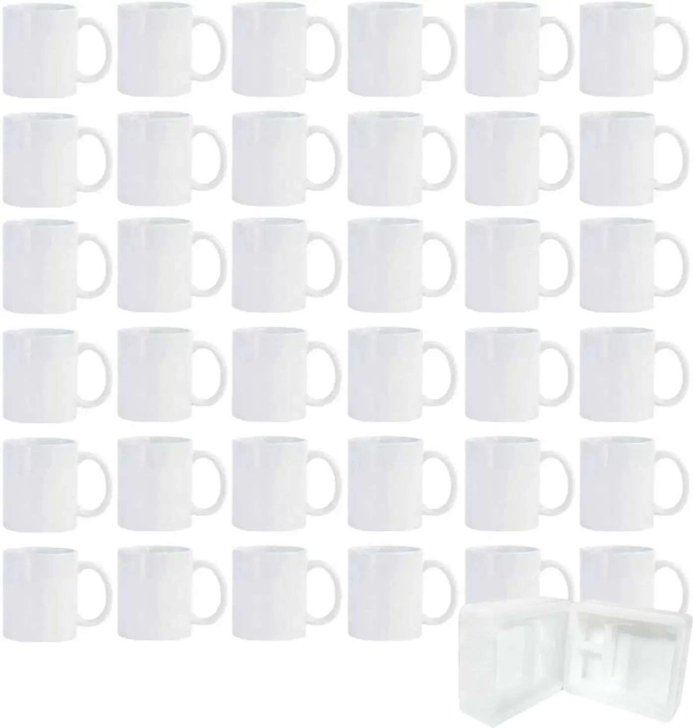 36pcs Sublimation Mugs, 11oz W - Sublimation Mug White review and price