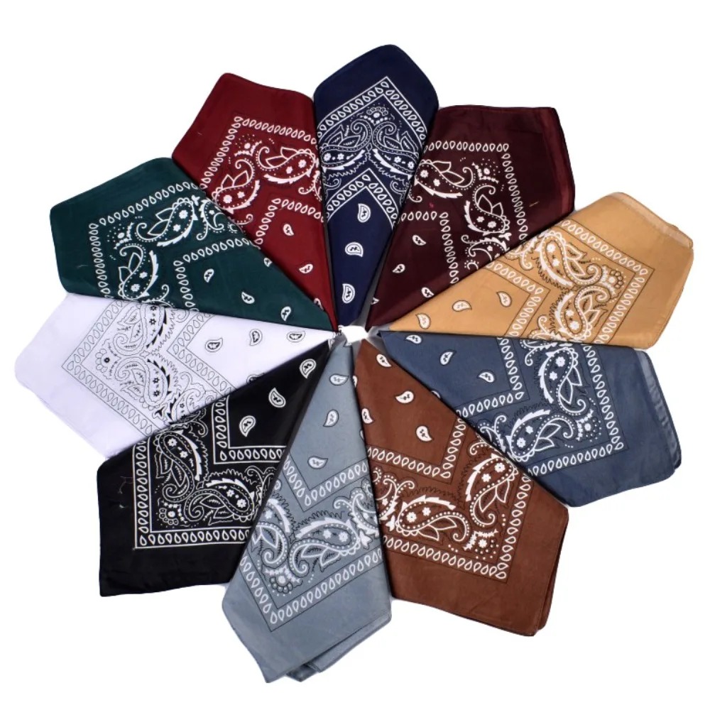 Hip Hop Cowboy Paisley Scarf L - Bandana Blank White review and price