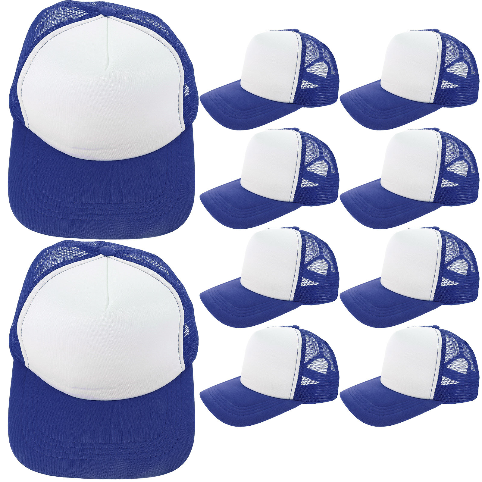 10Pcs Blank Mesh Baseball Hats - Hat Sublimation Blank review and price