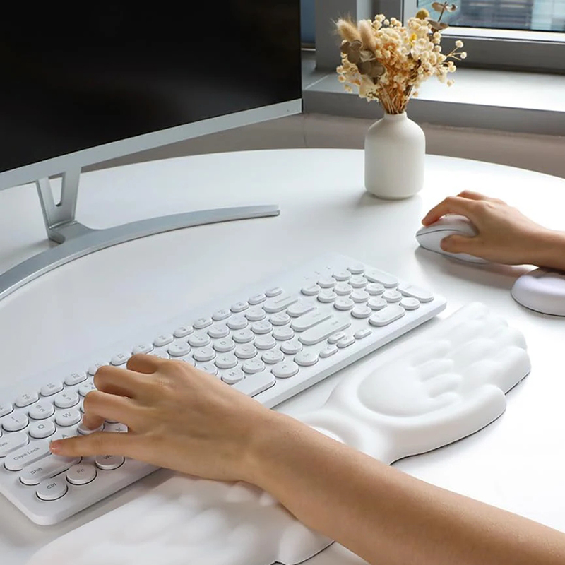 Angel Wings Shaped Keyboard Mo - Mouse Pad Blank Sublimation review and price