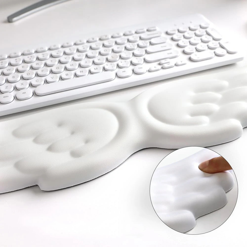 Angel Wings Shaped Keyboard Mo - Mouse Pad Blank Sublimation review and price