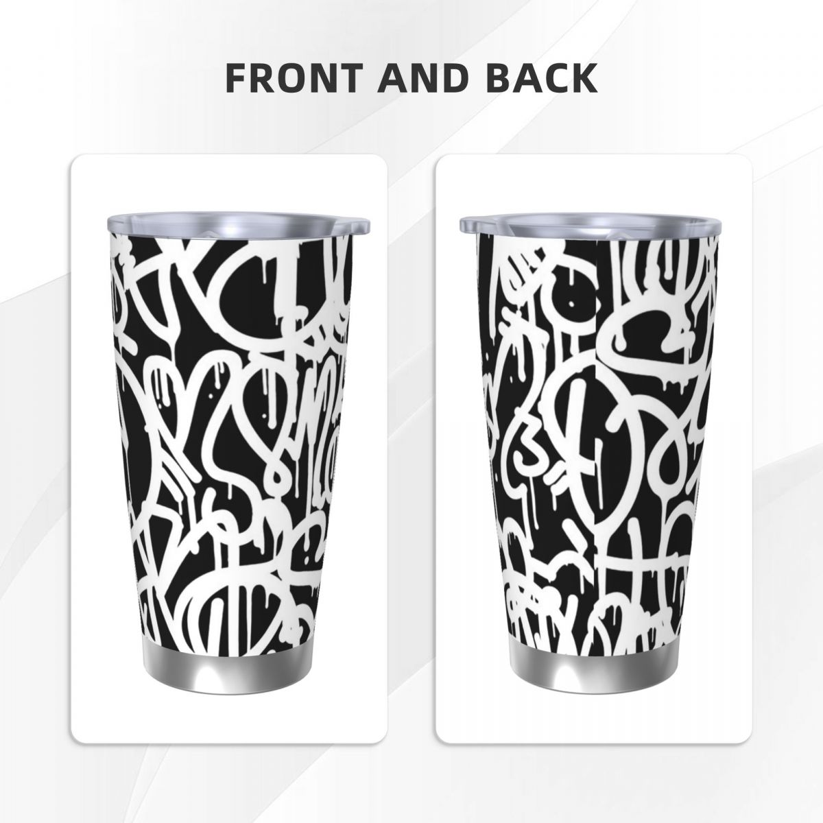 1pc Stainless Steel Water Bott - Tumbler 20Oz White review and price