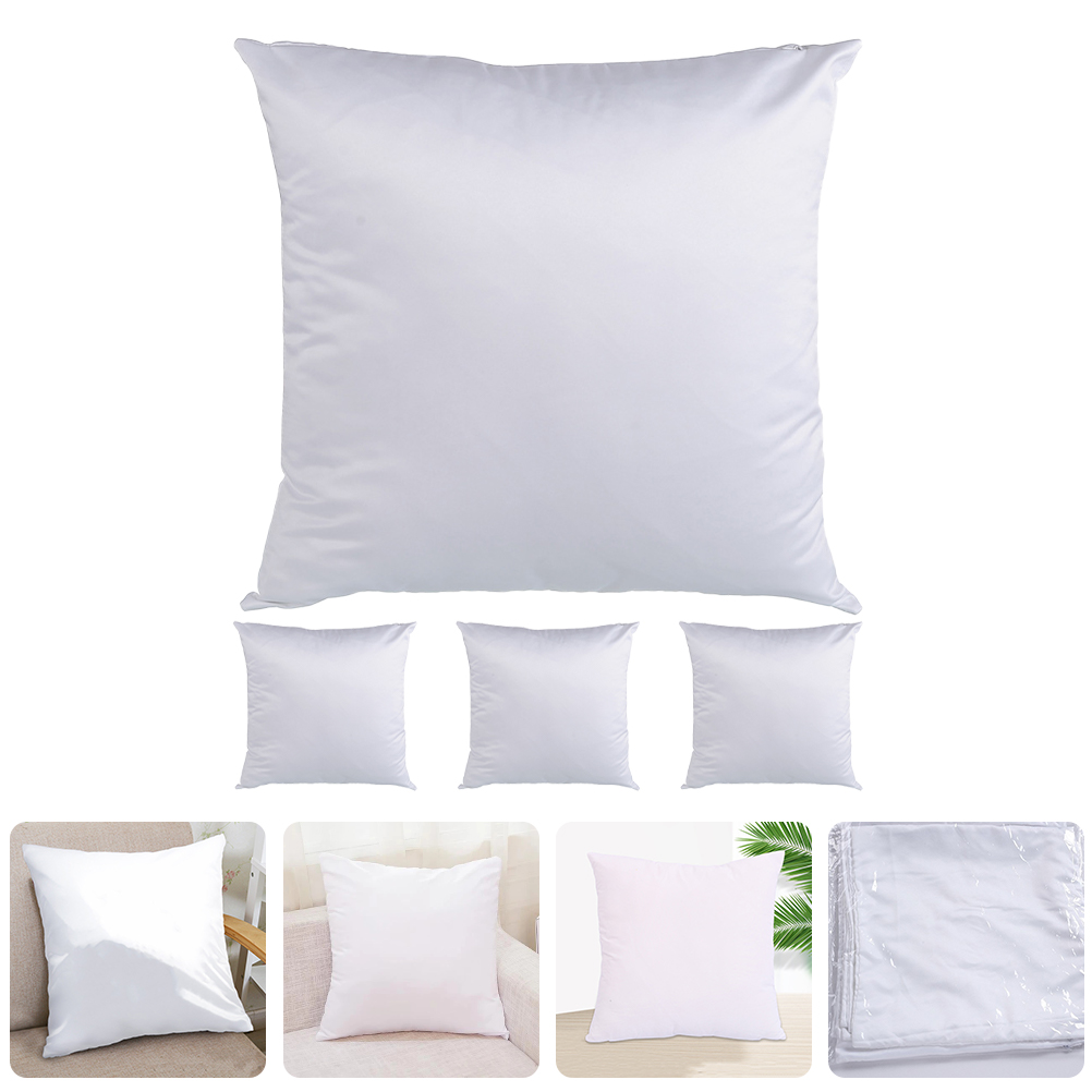 4Pcs White Sublimation Pillow  - Pillow Cover Sublimation review and price
