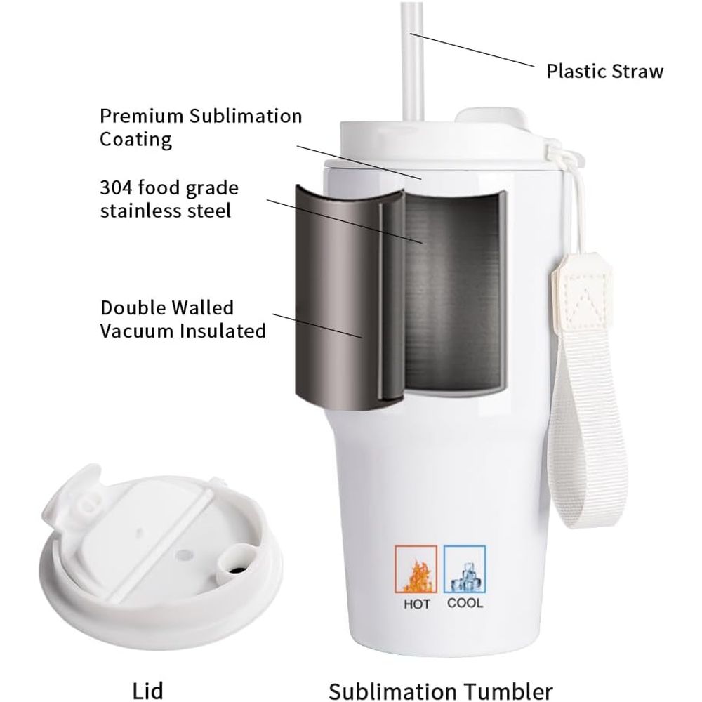 20 oz White Sublimation Tumble - Tumbler 20Oz White review and price