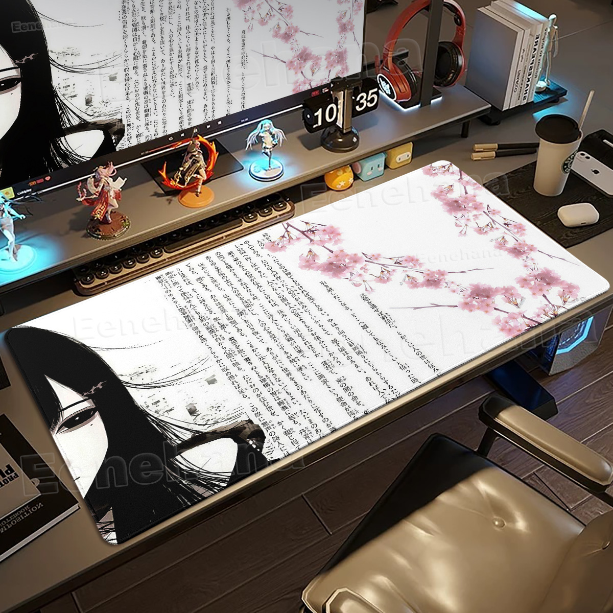 Black White Angel Mouse Pad La - Mouse Pad Blank Sublimation review and price