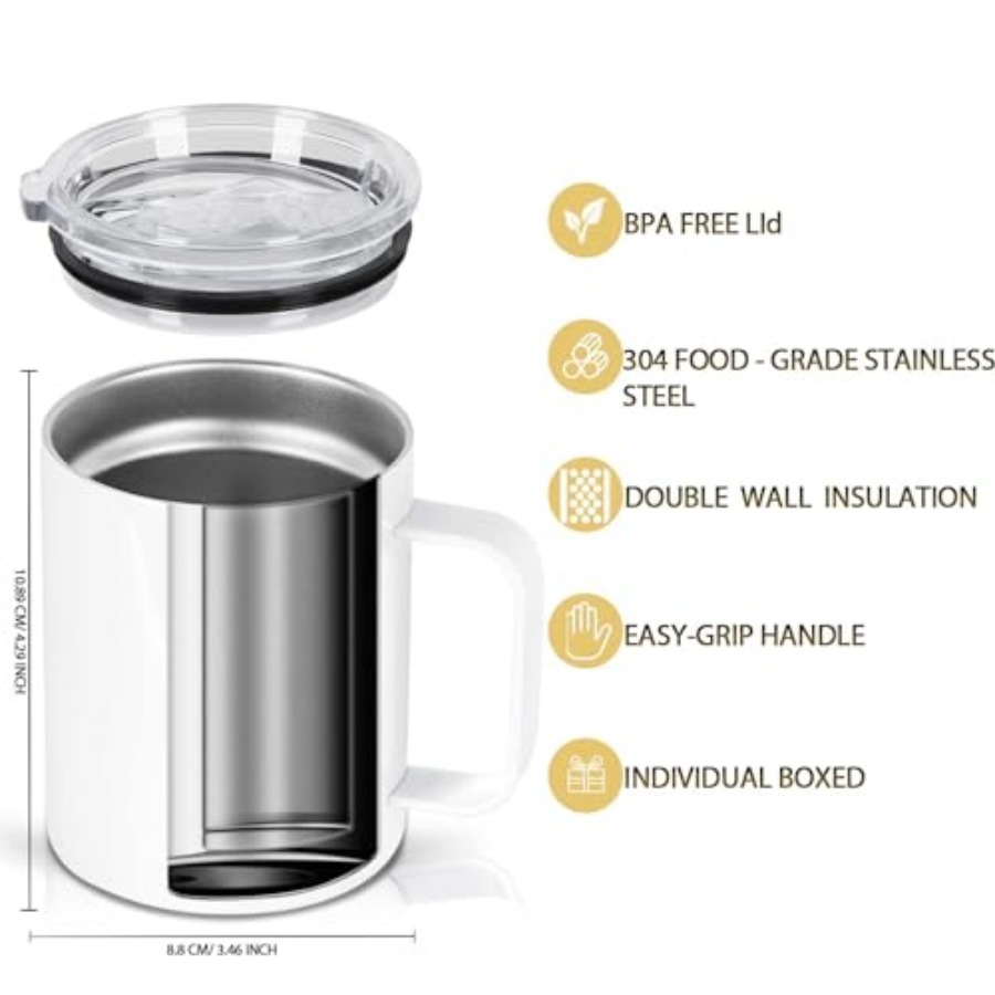 12 Oz Sublimation Coffee Mug B - Sublimation Mug White review and price