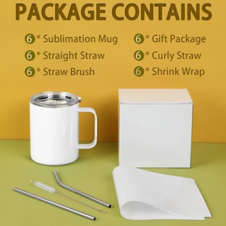 12 Oz Sublimation Coffee Mug B - Sublimation Mug White review and price