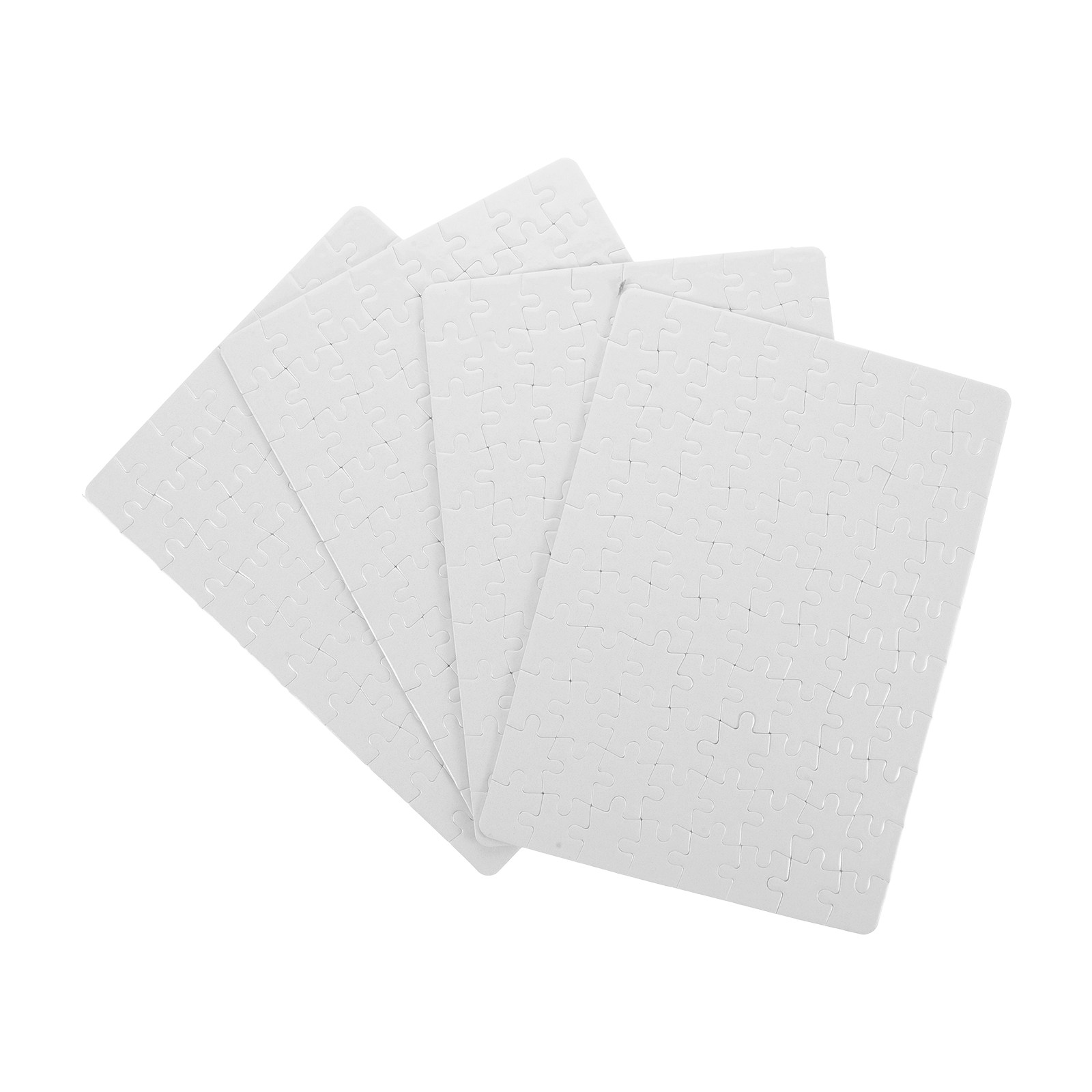 4 Sheets Blank Puzzle Pieces C - Puzzle Blank White review and price