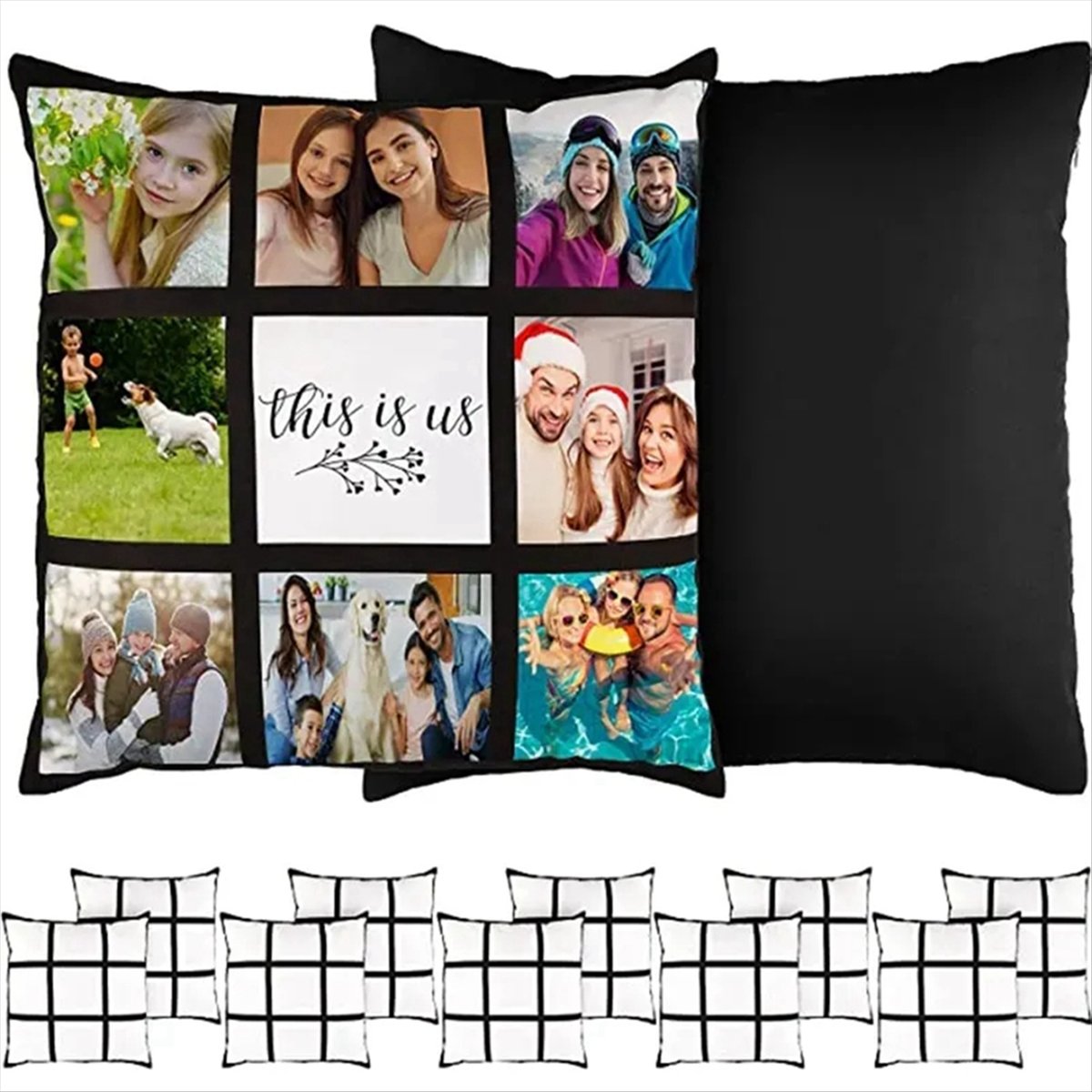 A75K 6Pcs Sublimation Blank Pa - Pillow Cover Sublimation review and price