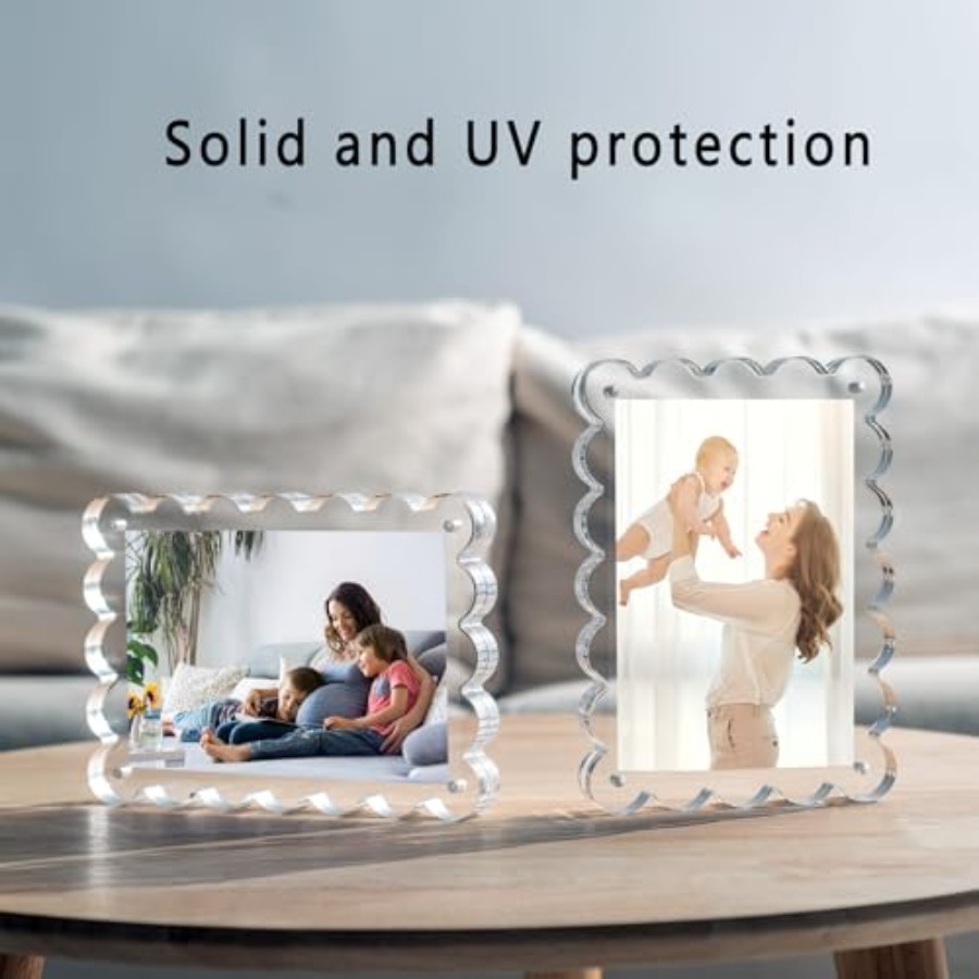 3 Pack Acrylic Picture Frame.  - Photo Acrylic Block review and price