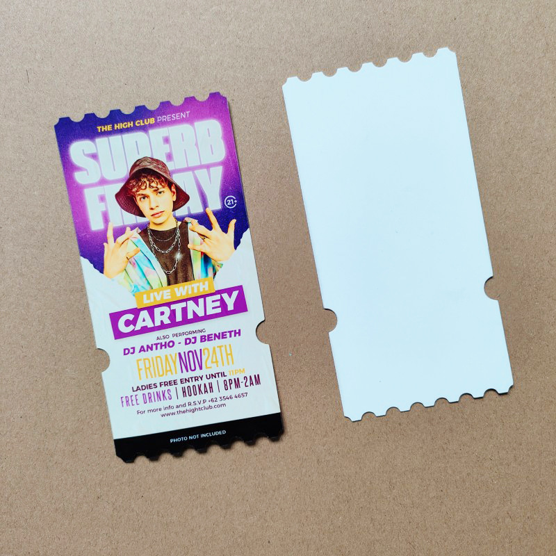 Blank Sublimation Invitation L - Puzzle Blank White review and price
