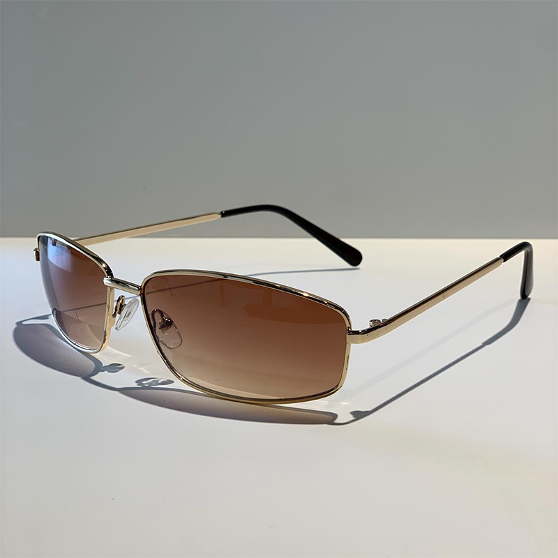 Women's y2k Sunglasses Stylish - Metal Photo Panel review and price