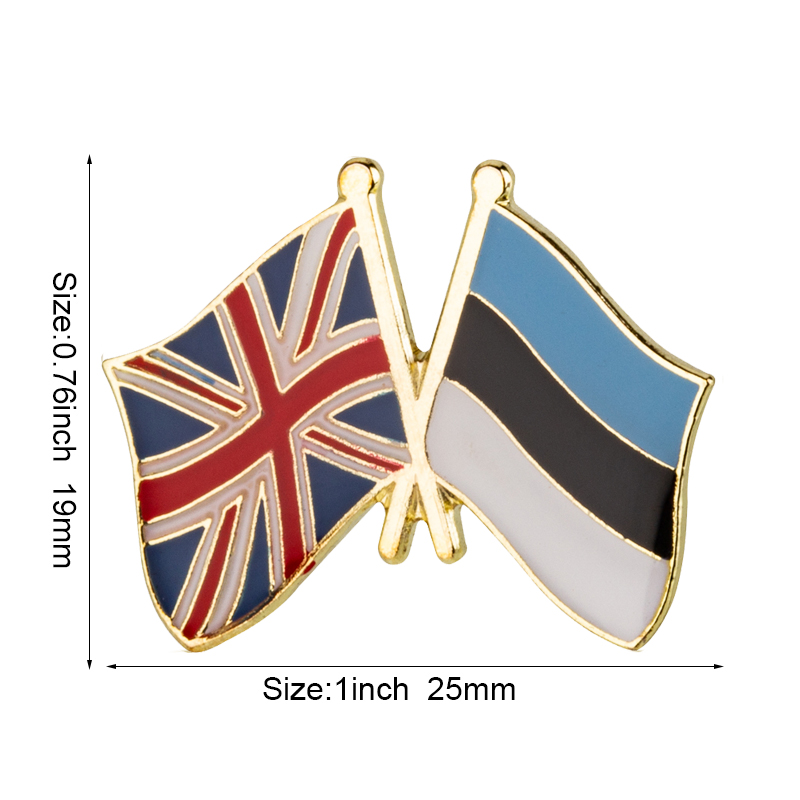 25mm Gold Star Badge Flag Meta - Button Badge Blank review and price