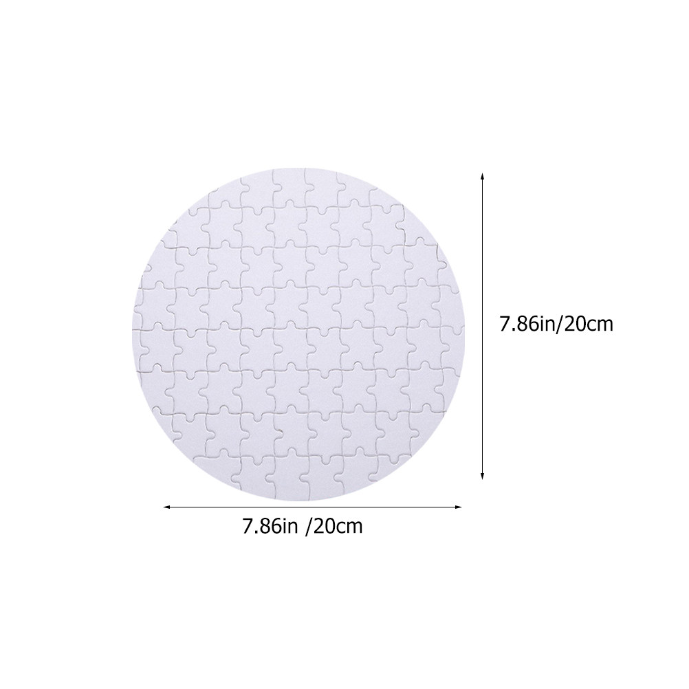 4Pcs Blank Sublimation Puzzles - Puzzle Blank White review and price