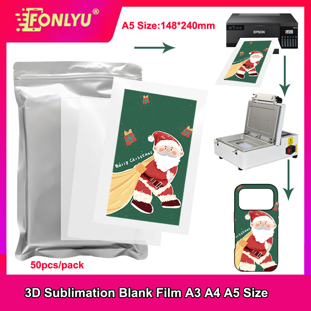 A5 A4 A3 Size 3D Sublimation F - Phone Case Blank Print review and price