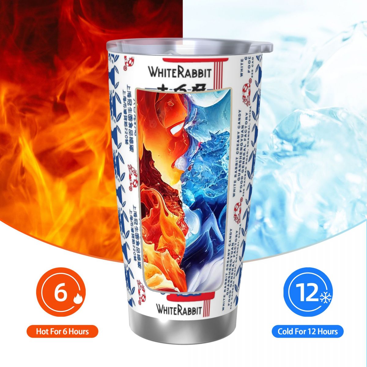 White Rabbit Candy Stainless S - Tumbler 20Oz White review and price