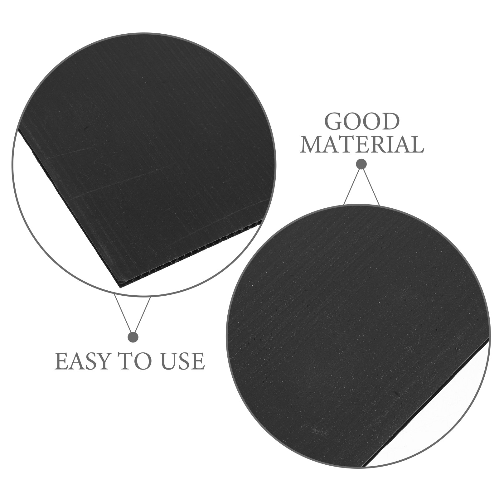 10Pcs Black Corrugated Plastic - Yard Sign Blank review and price