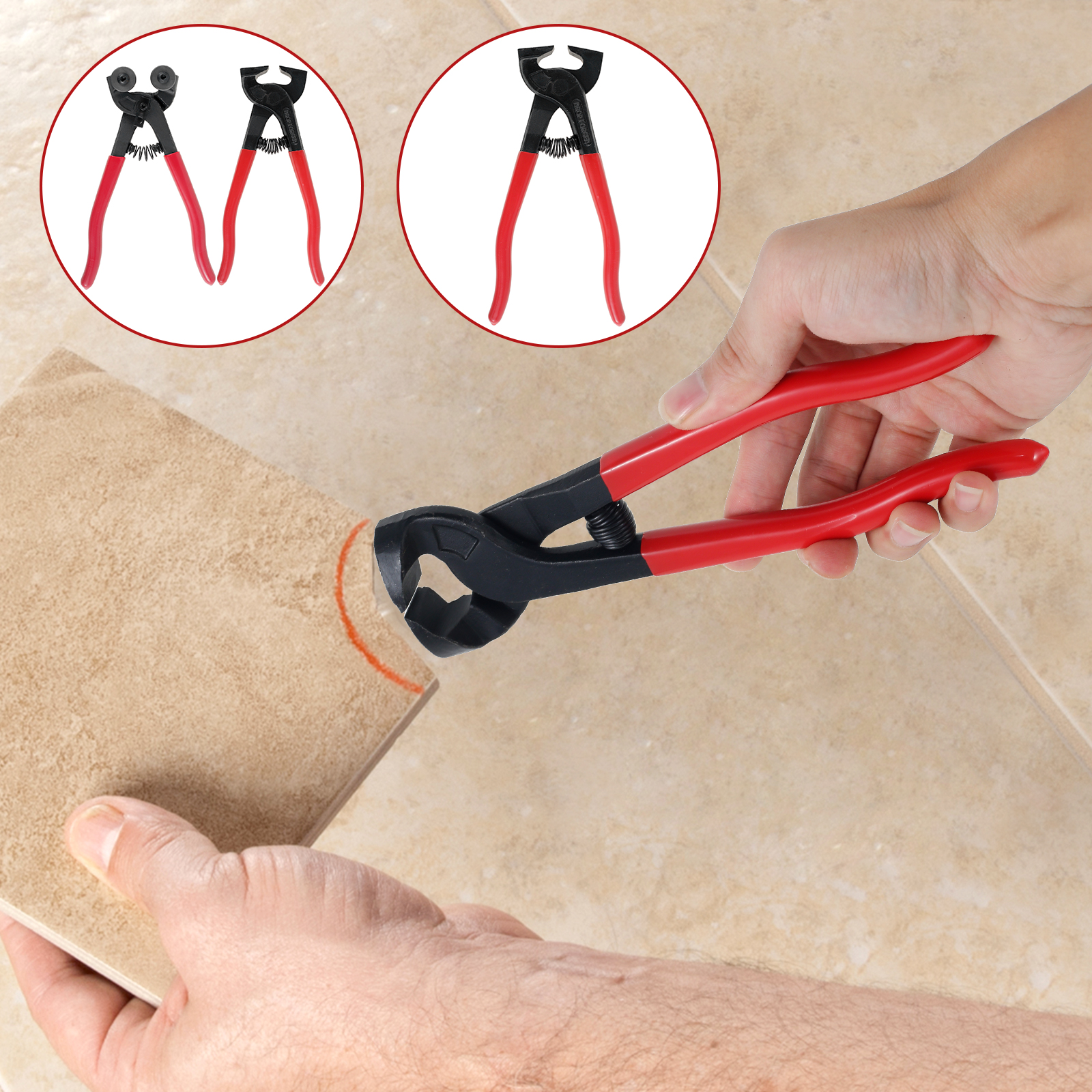 1/2 Pcs Glass Tile Nippers Set - Ceramic Tile Blank review and price