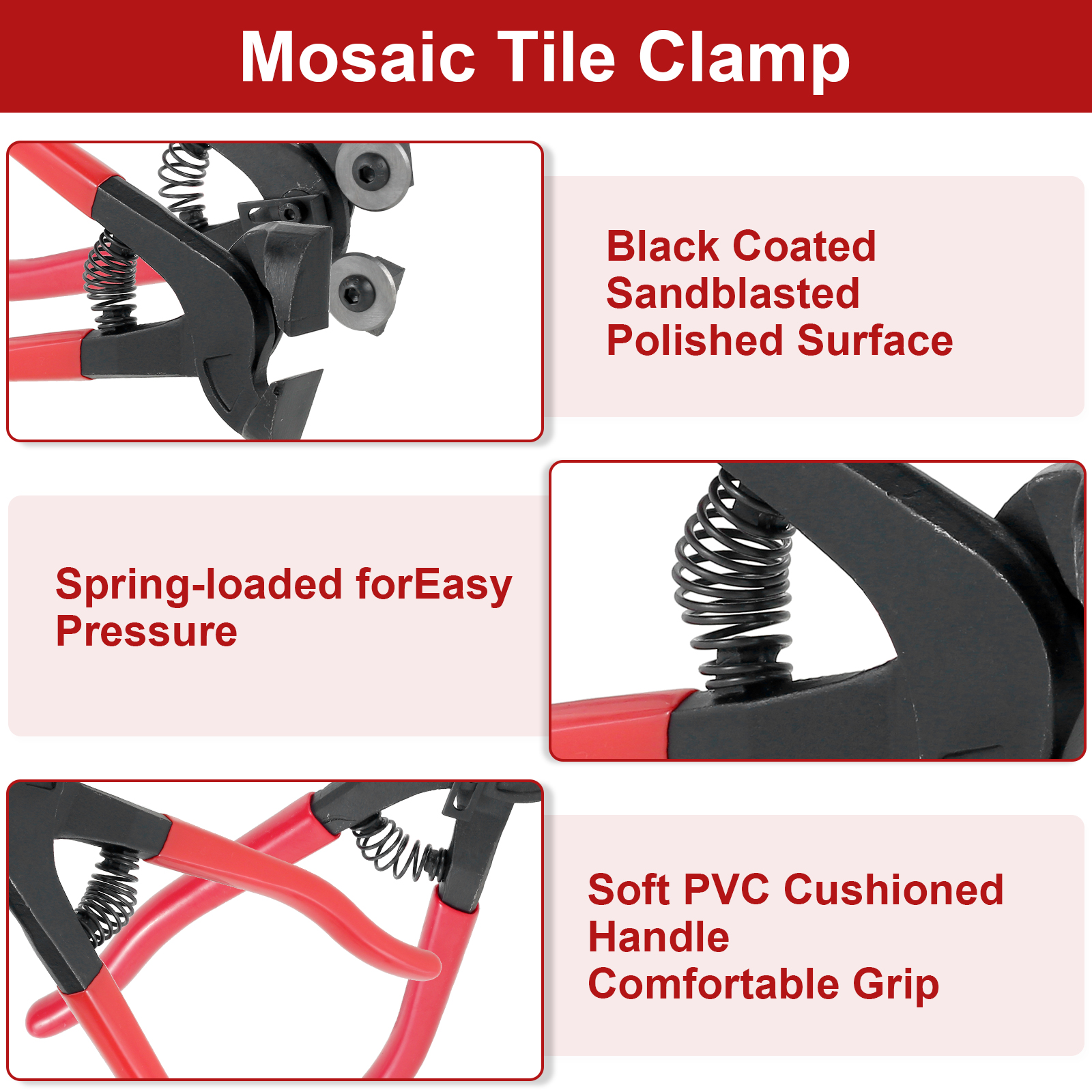 1/2 Pcs Glass Tile Nippers Set - Ceramic Tile Blank review and price