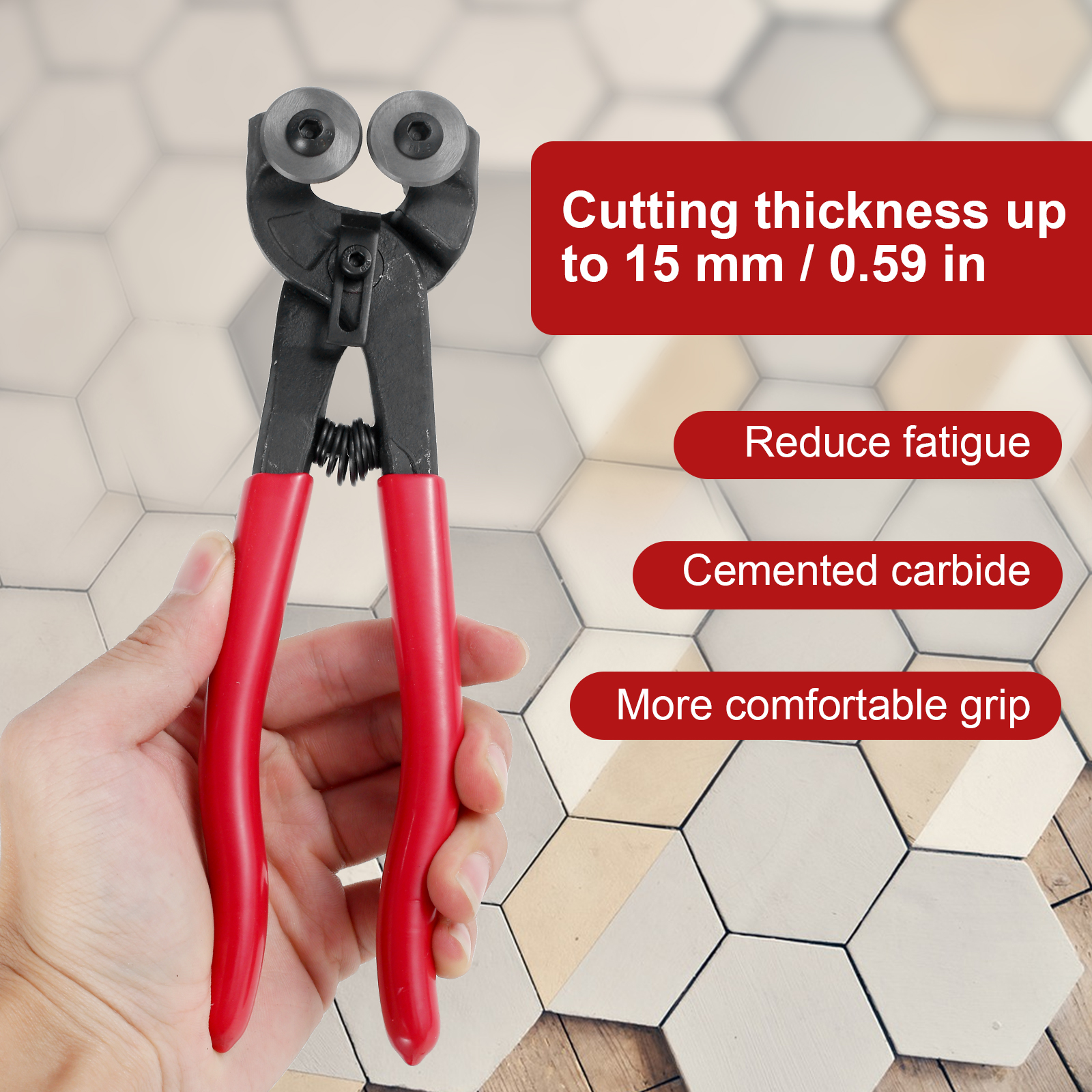 1/2 Pcs Glass Tile Nippers Set - Ceramic Tile Blank review and price