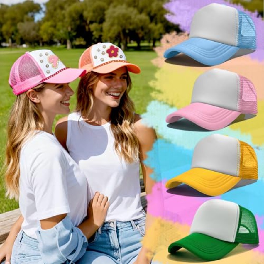 10 Pack Blank Trucker Hats DIY - Hat Sublimation Blank review and price
