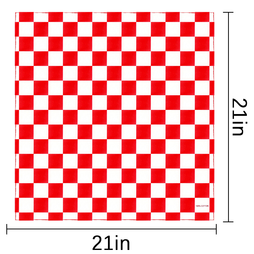 Bandana Checkered Flag Auto Ra - Bandana Blank White review and price
