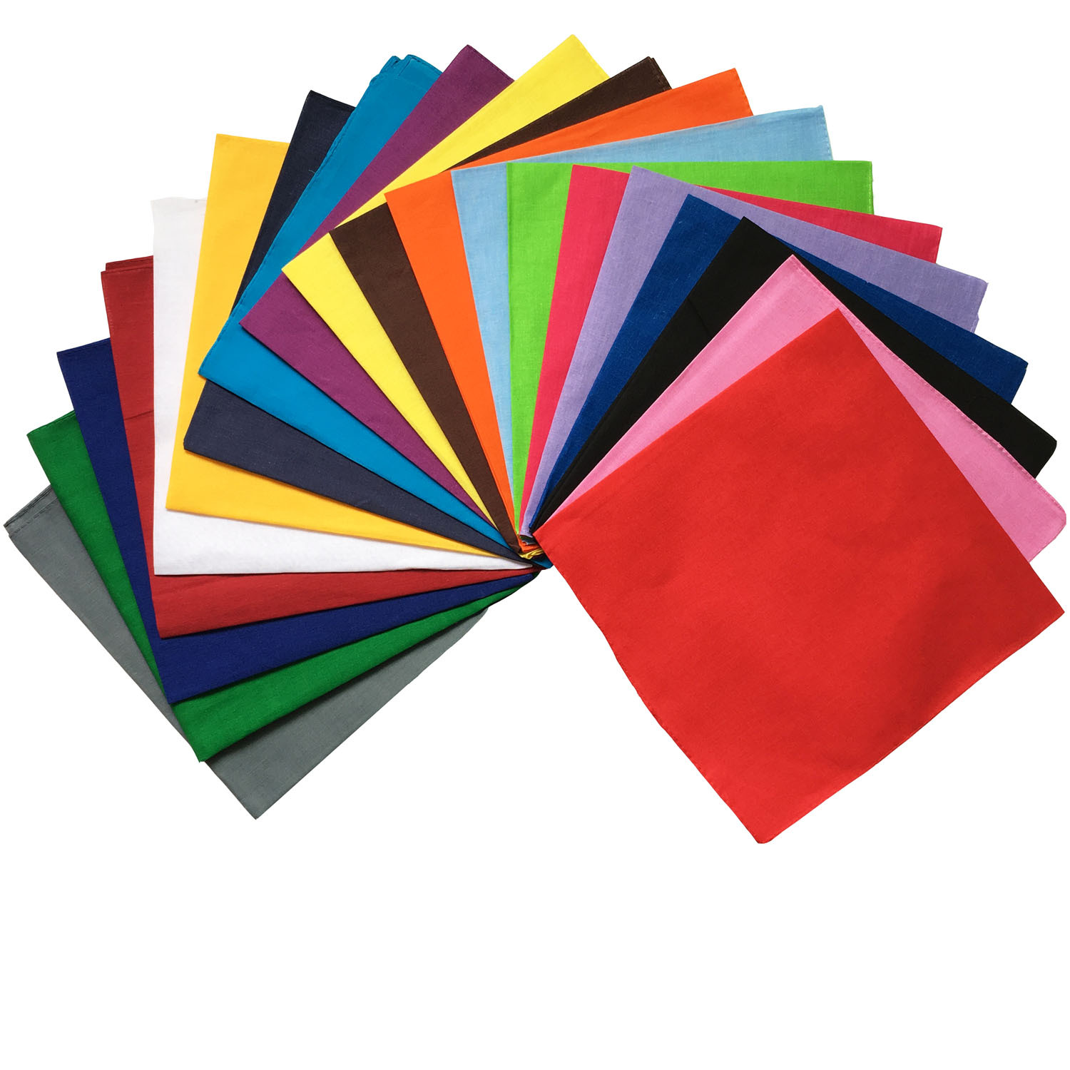 100%Cotton Cotton solid color  - Bandana Blank White review and price
