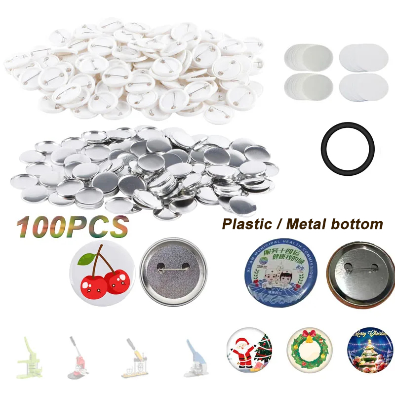 100PCS Blank Button Making Sup - Button Badge Blank review and price