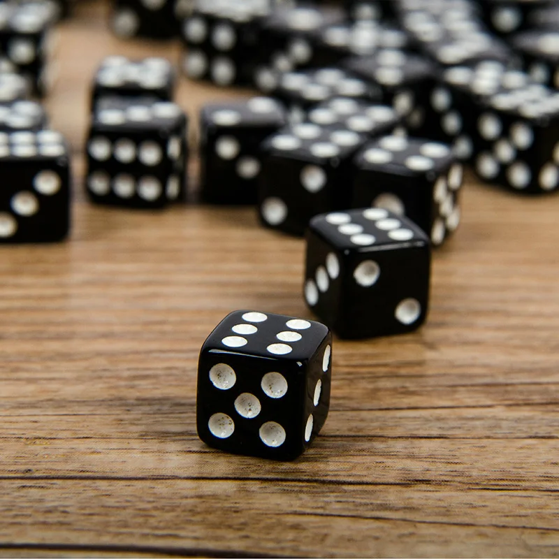 Wholesale 1000pcs Dots Dice 10 - Puzzle Blank White review and price