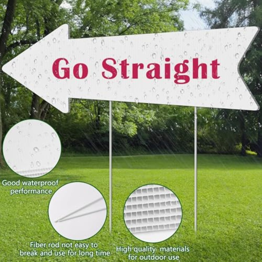 Blank-Arrow-Signs with Stakes  - Yard Sign Blank review and price