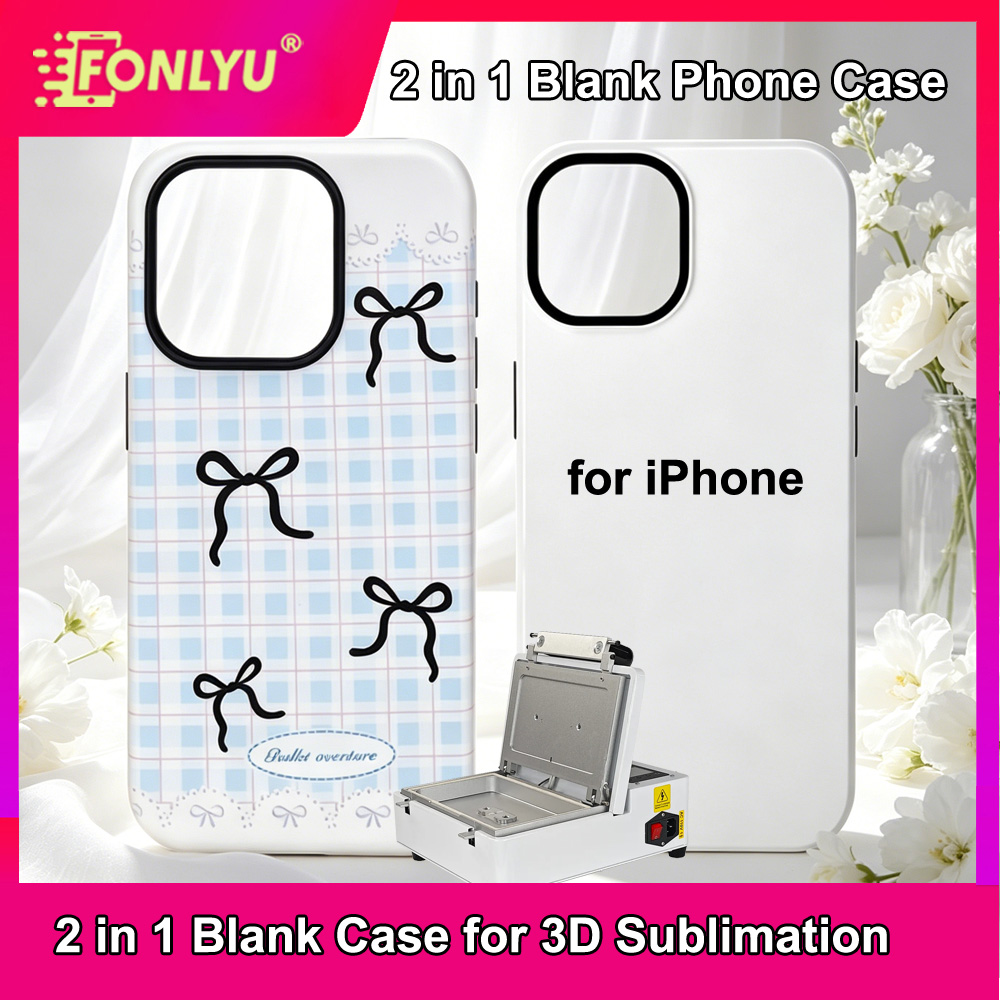 FONLYU 2 in 1 Sublimation Phon - Phone Case Blank Print review and price