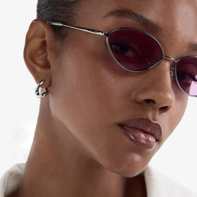 Retro Cat eye Woman Sunglasses - Metal Photo Panel review and price