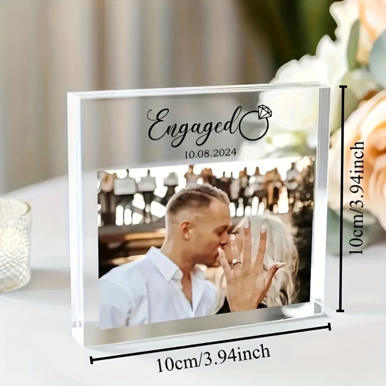 [2D Flat] Personalized Acrylic - Photo Acrylic Block review and price