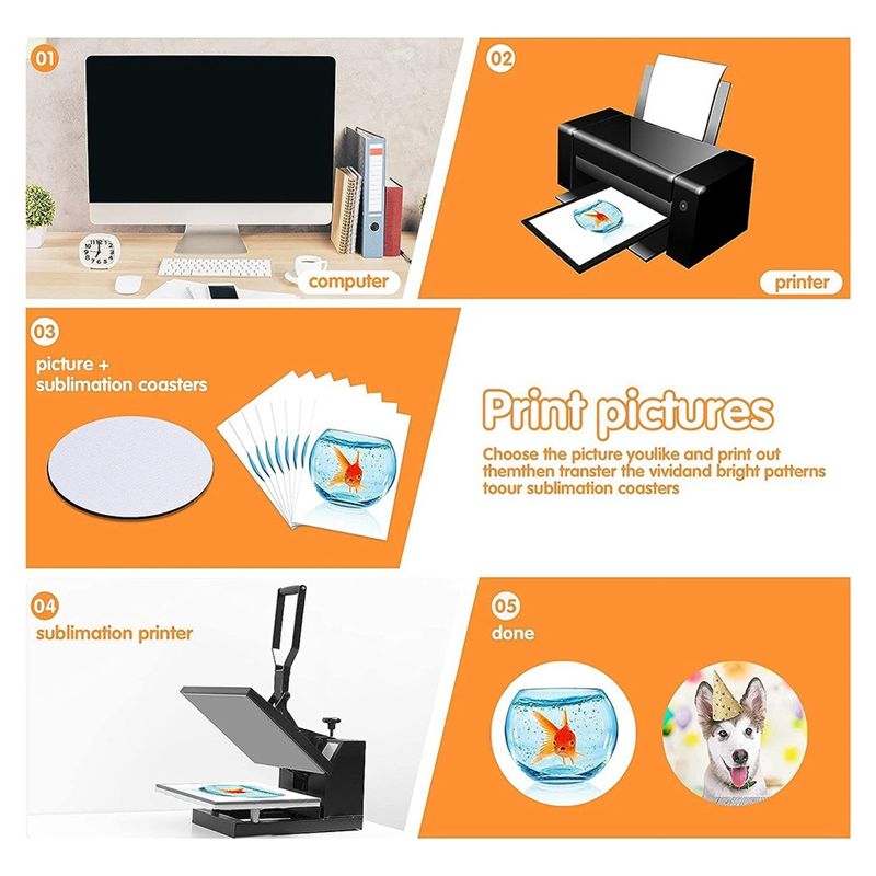 AB46-Sublimation Blank Coaster - Coaster Sublimation Blank review and price