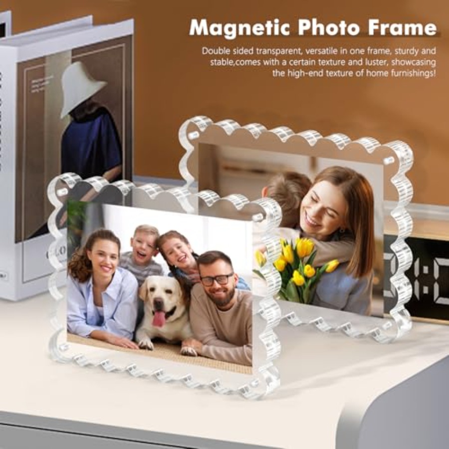 3Pack Magnetic Acrylic Picture - Photo Acrylic Block review and price