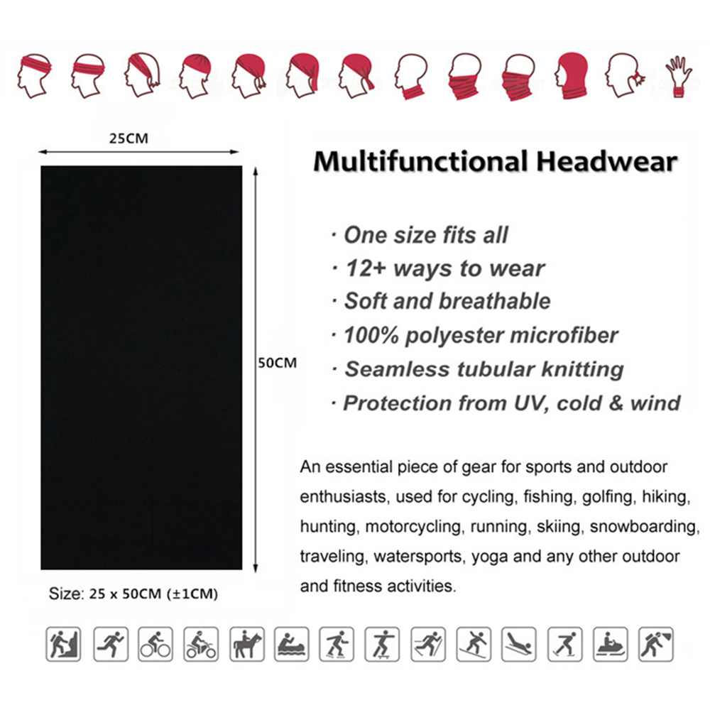 Seamless Solid Color Bandanas  - Bandana Blank White review and price