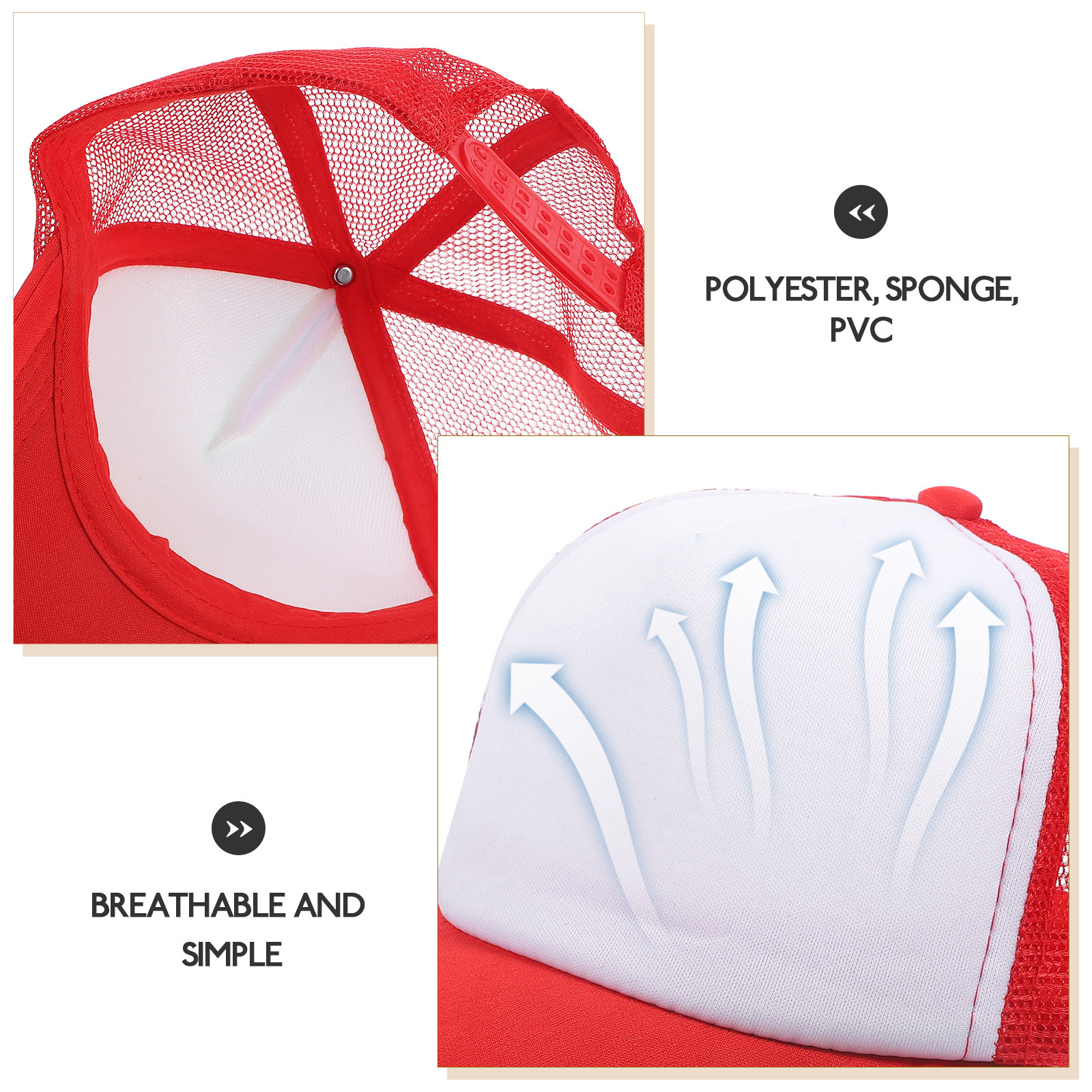 10Pcs Blank Mesh Baseball Caps - Hat Sublimation Blank review and price