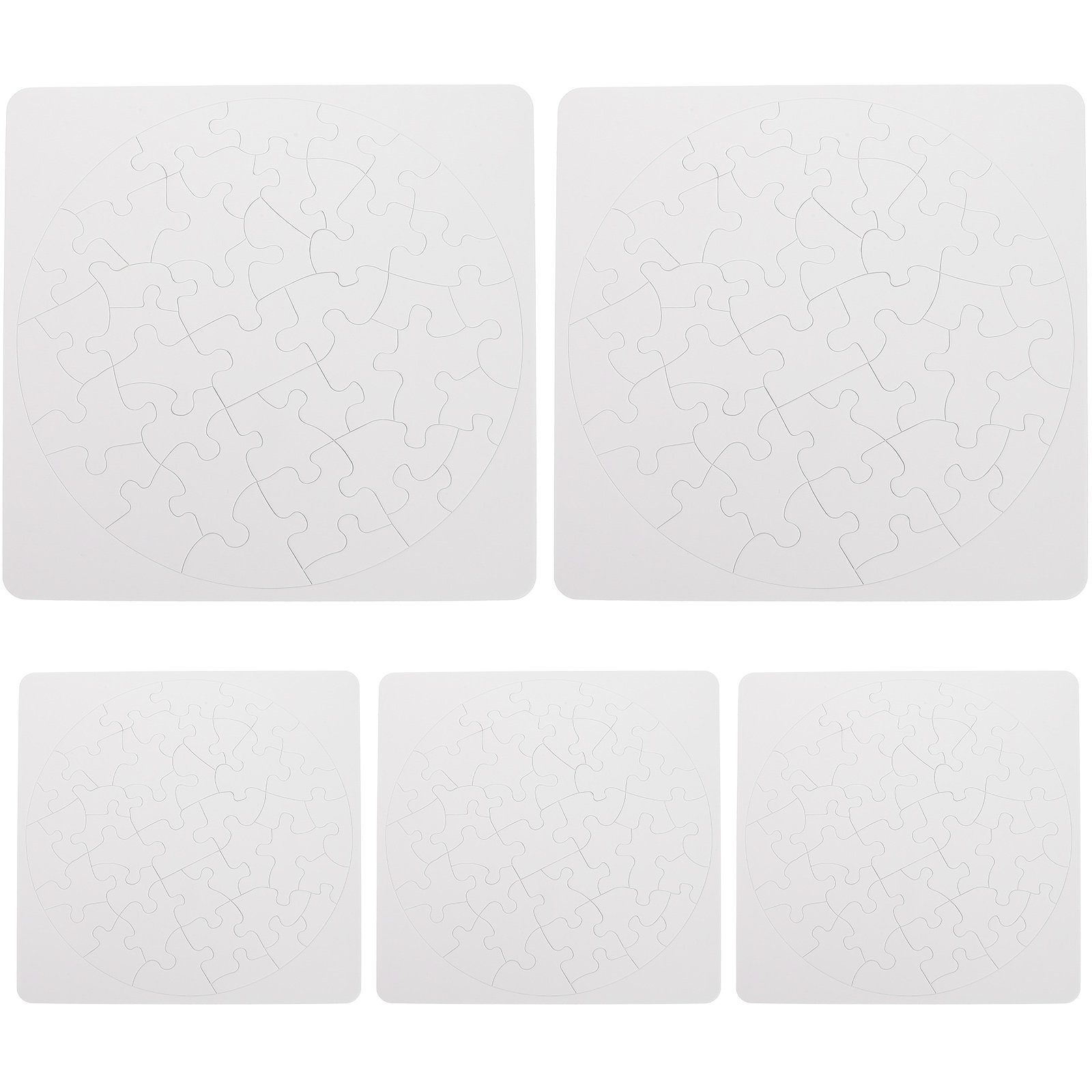 5 Sets Puzzle Sublimation Puzz - Puzzle Blank White review and price