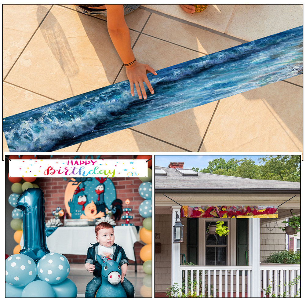 4Pcs 2x6 Feet Customizable Bla - Yard Sign Blank review and price