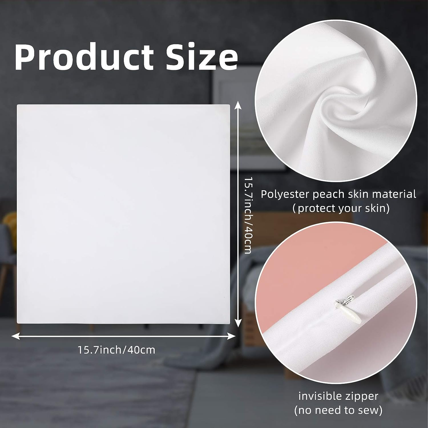 4Pcs Sublimation Blanks Throw  - Pillow Cover Sublimation review and price