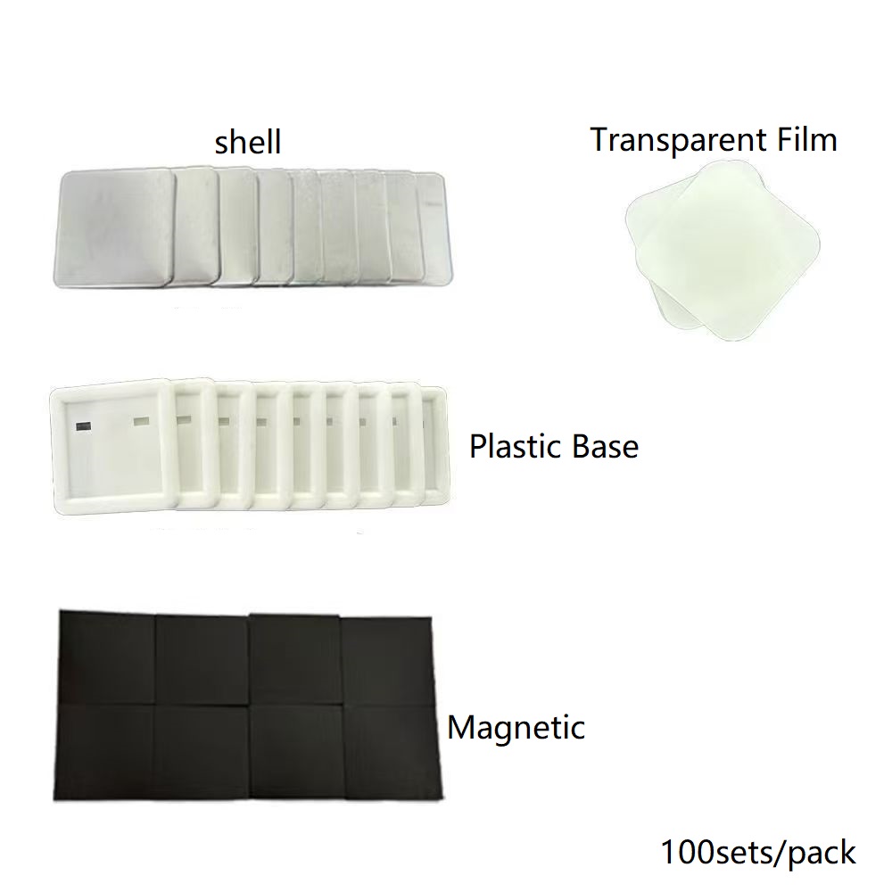 100pcs 50*50mm 2inch Square ma - Button Badge Blank review and price