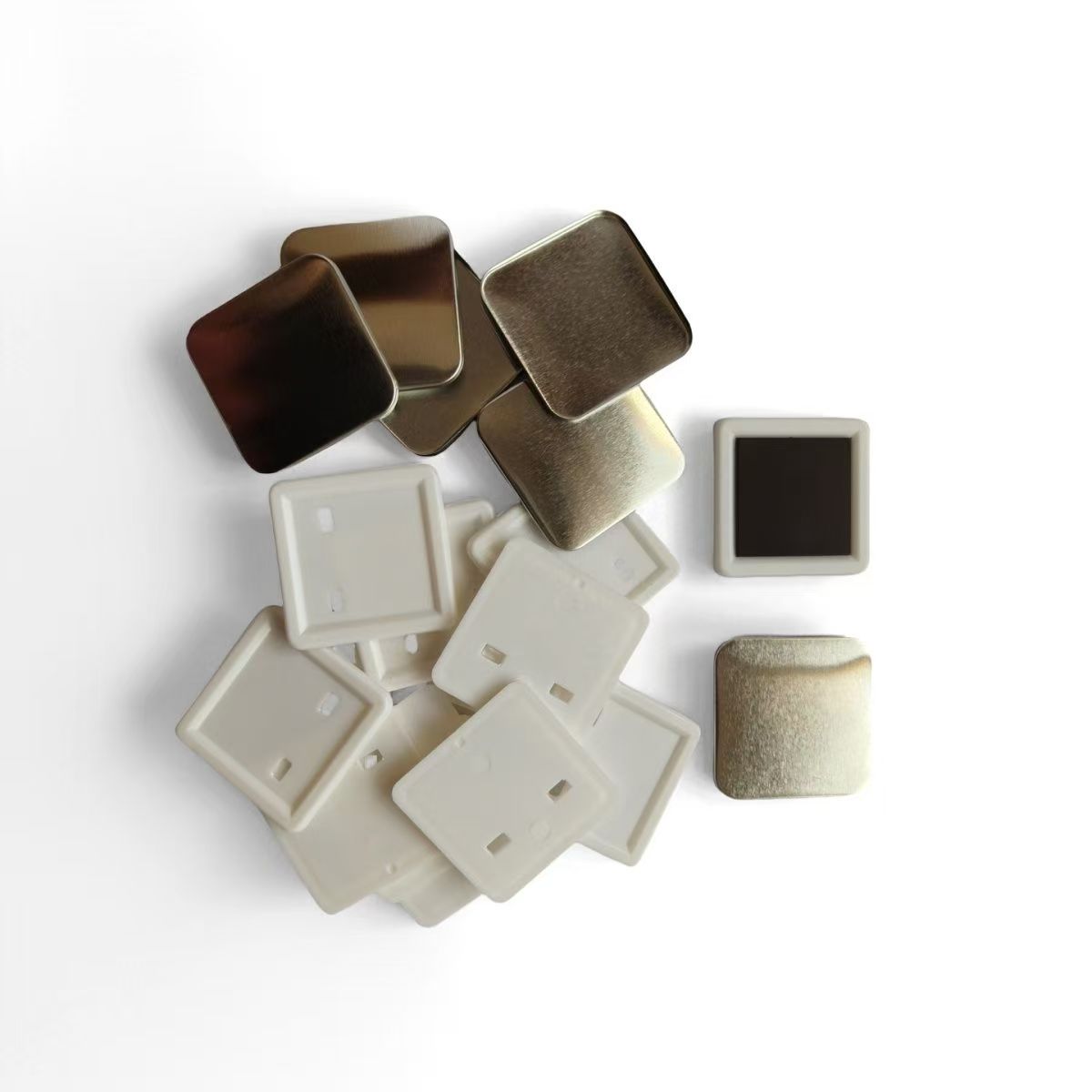 100pcs 50*50mm 2inch Square ma - Button Badge Blank review and price
